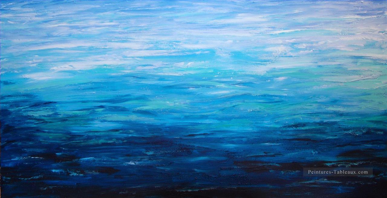 abstrait paysage marin 050 Peintures à l'huile